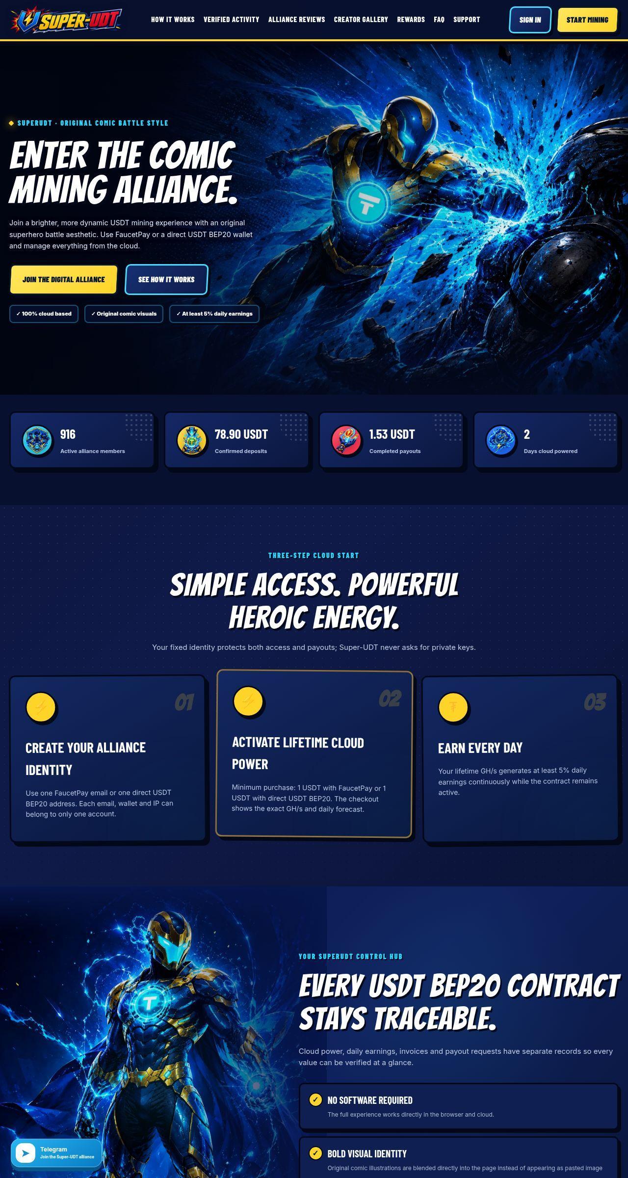 HYIP проект SuperUdt