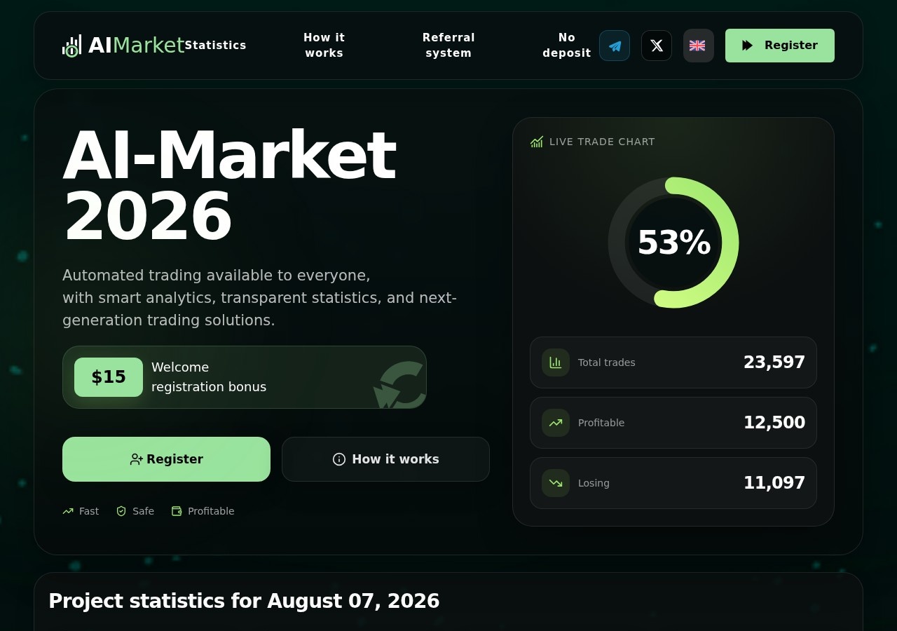 Хайп игра Ai Market