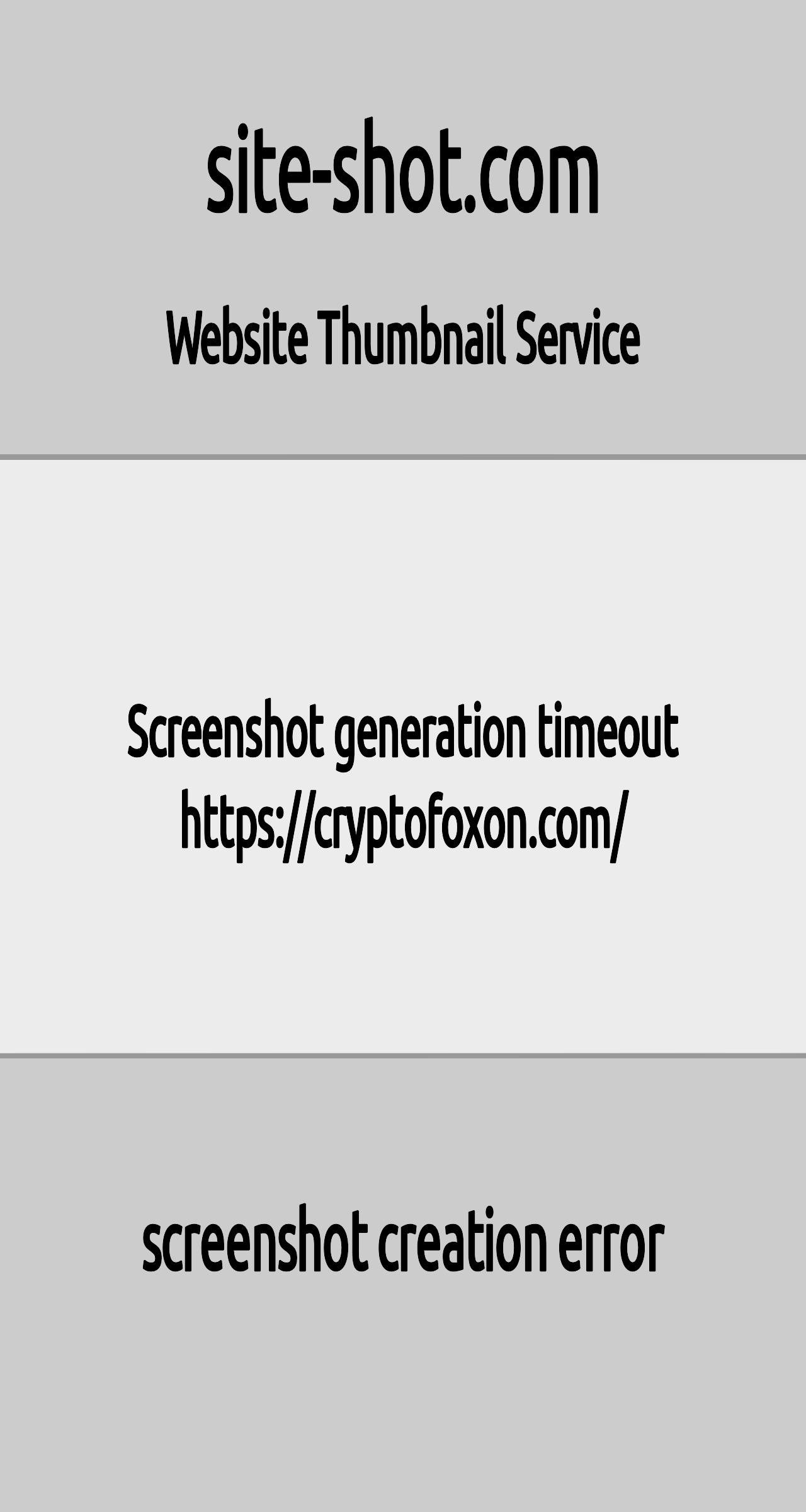 Cryptofoxon