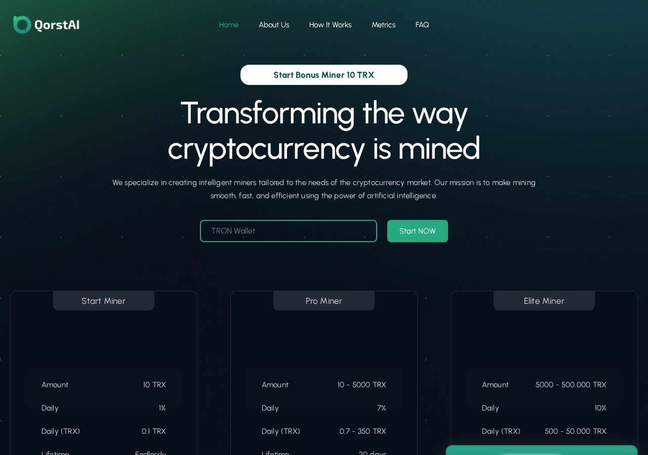 HYIP проект Qorst AI HYIP проект Qorst AI