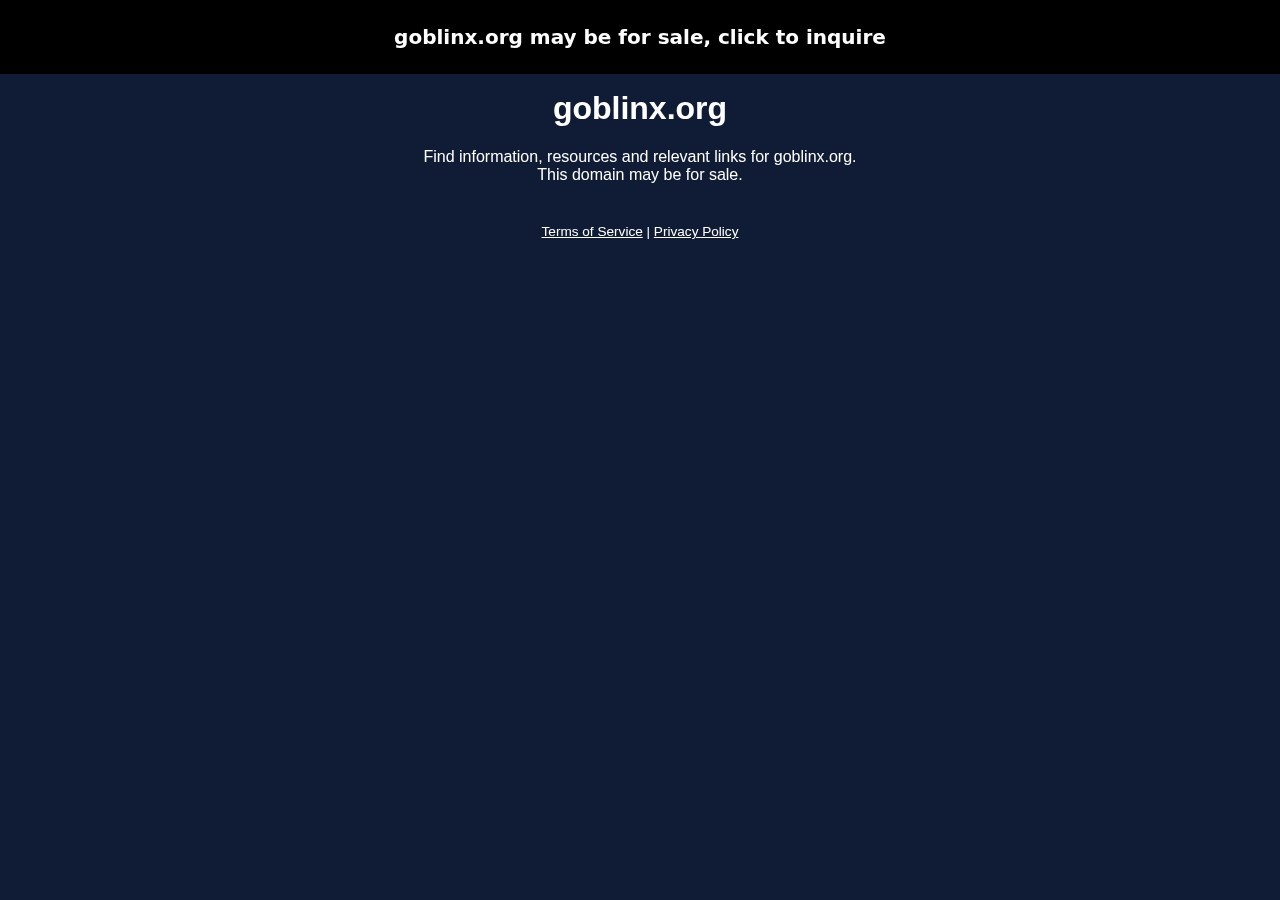 Хайп проект Goblinx Хайп проект Goblinx