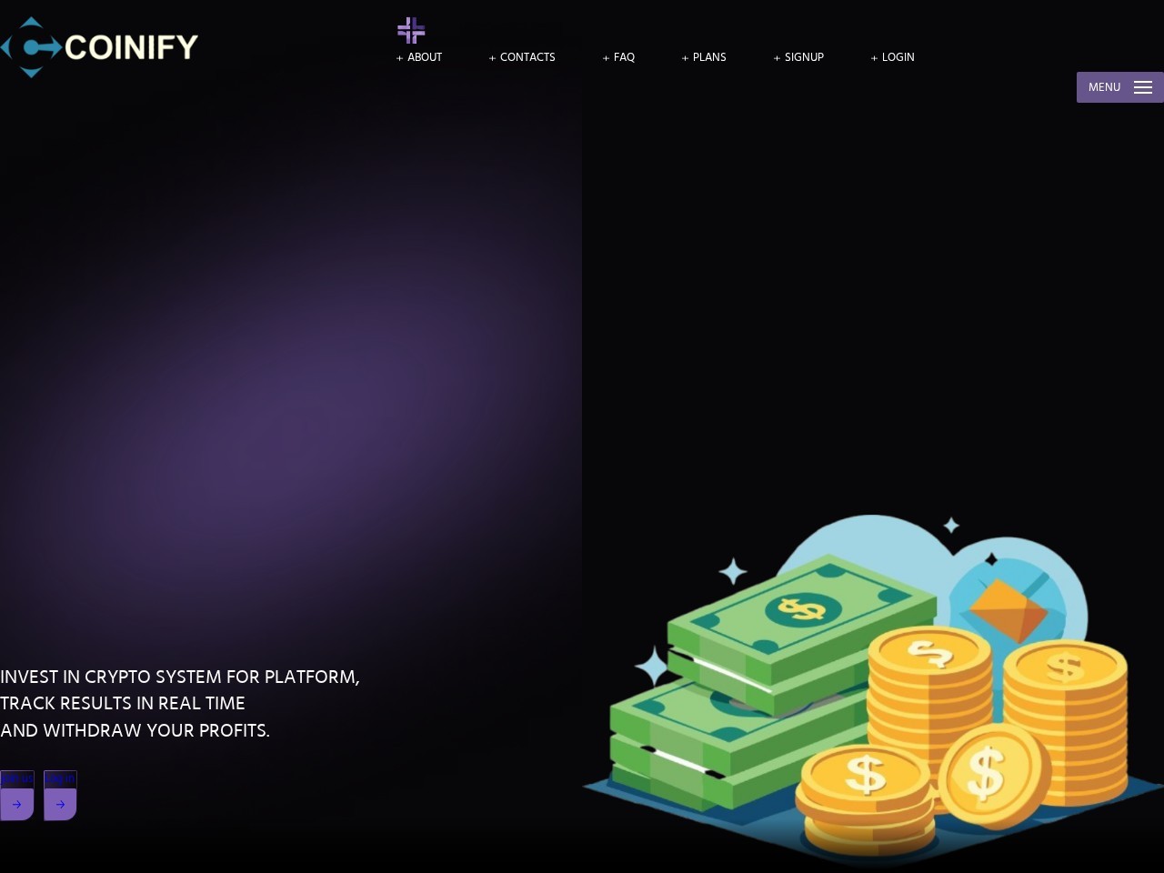 Інвест проєкт Coinify