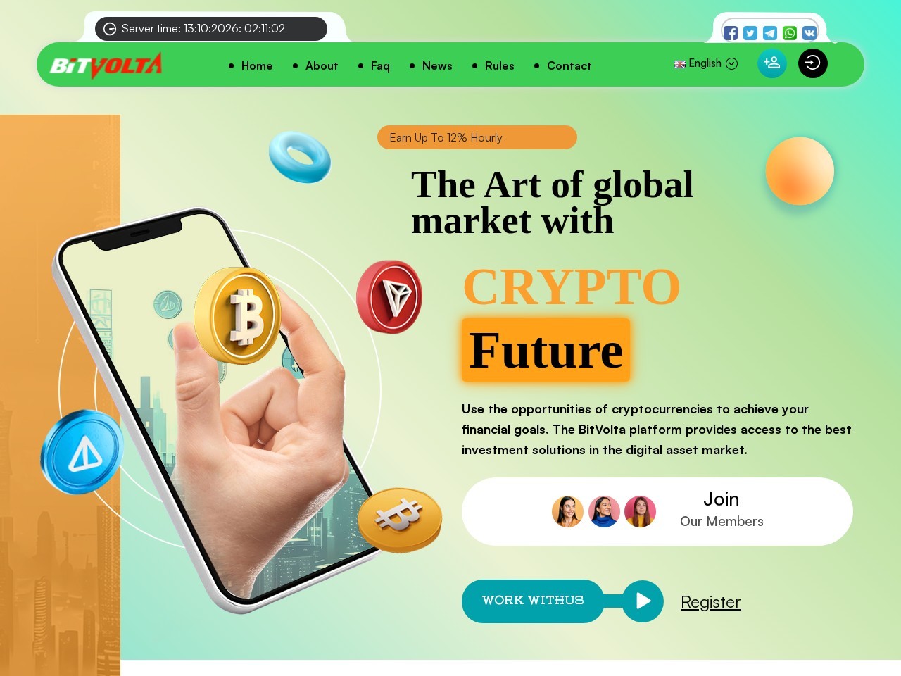 HYIP проєкт Bitvolta