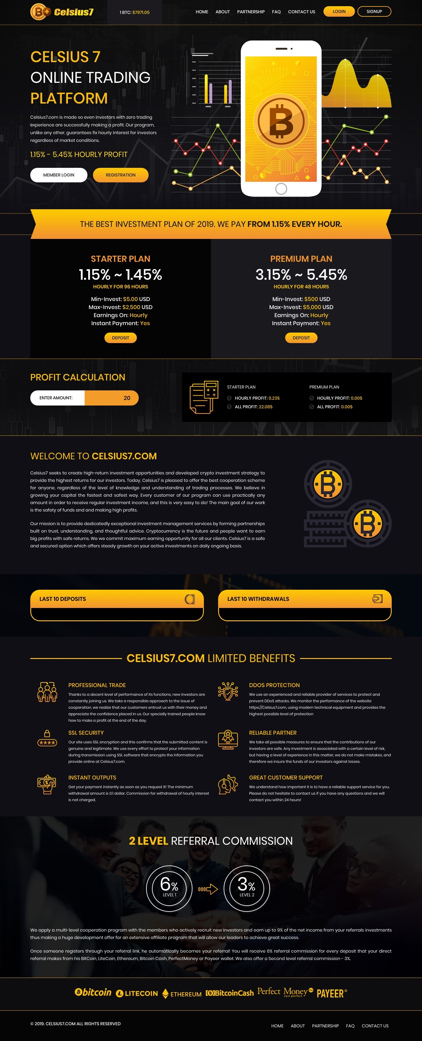 Инвест проект Celsius7