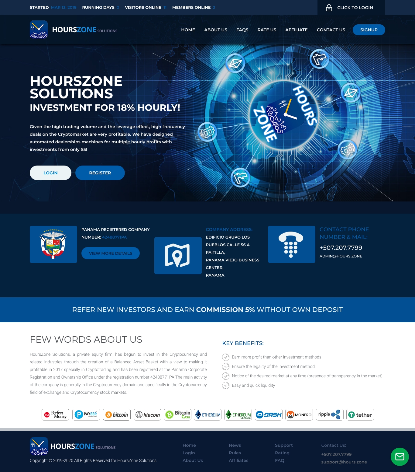 Инвестиционный проект Hours Инвестиционный проект Hours
