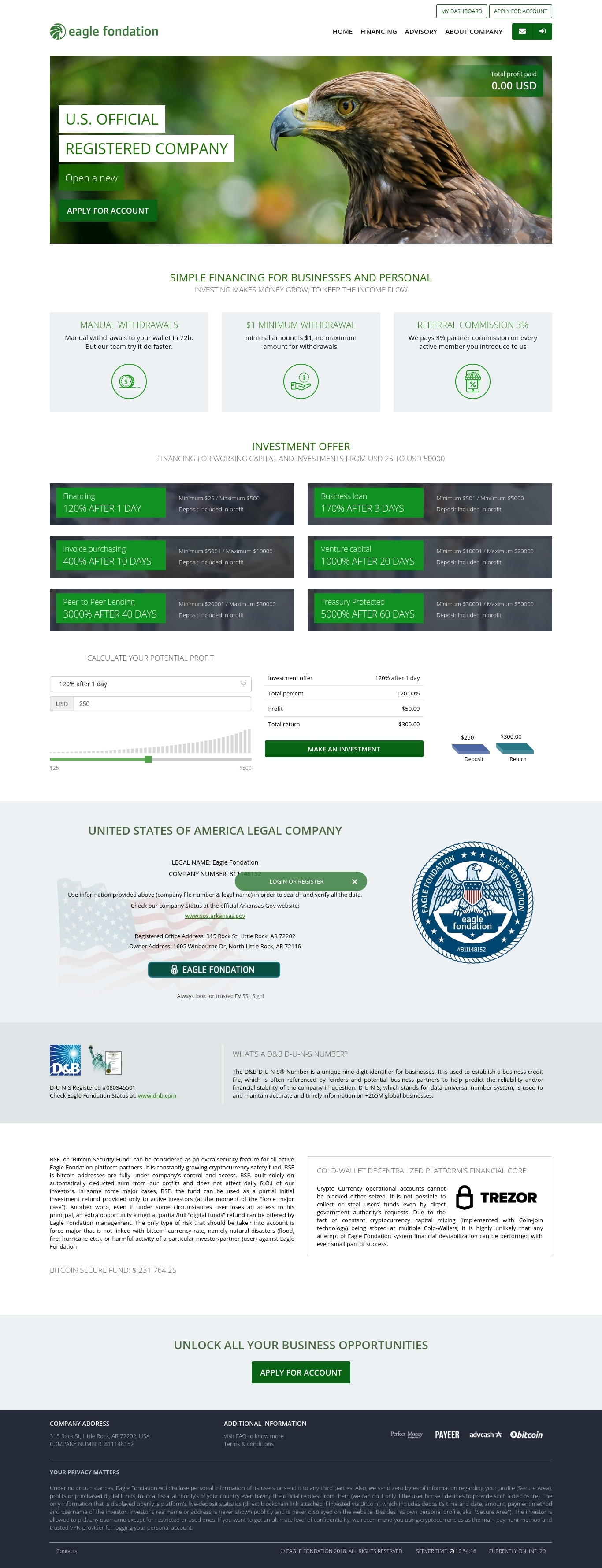 Игровой хайп проект Eaglefondation Игровой хайп проект Eaglefondation