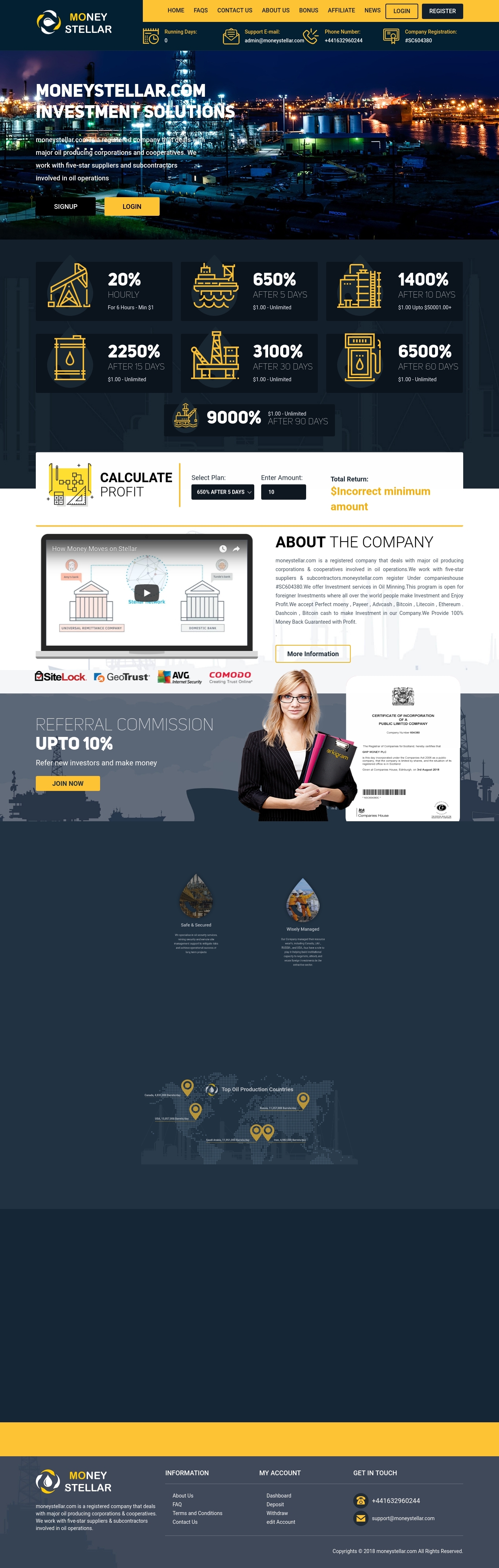 Хайп удвоитель Money Stellar LTD Хайп удвоитель Money Stellar LTD