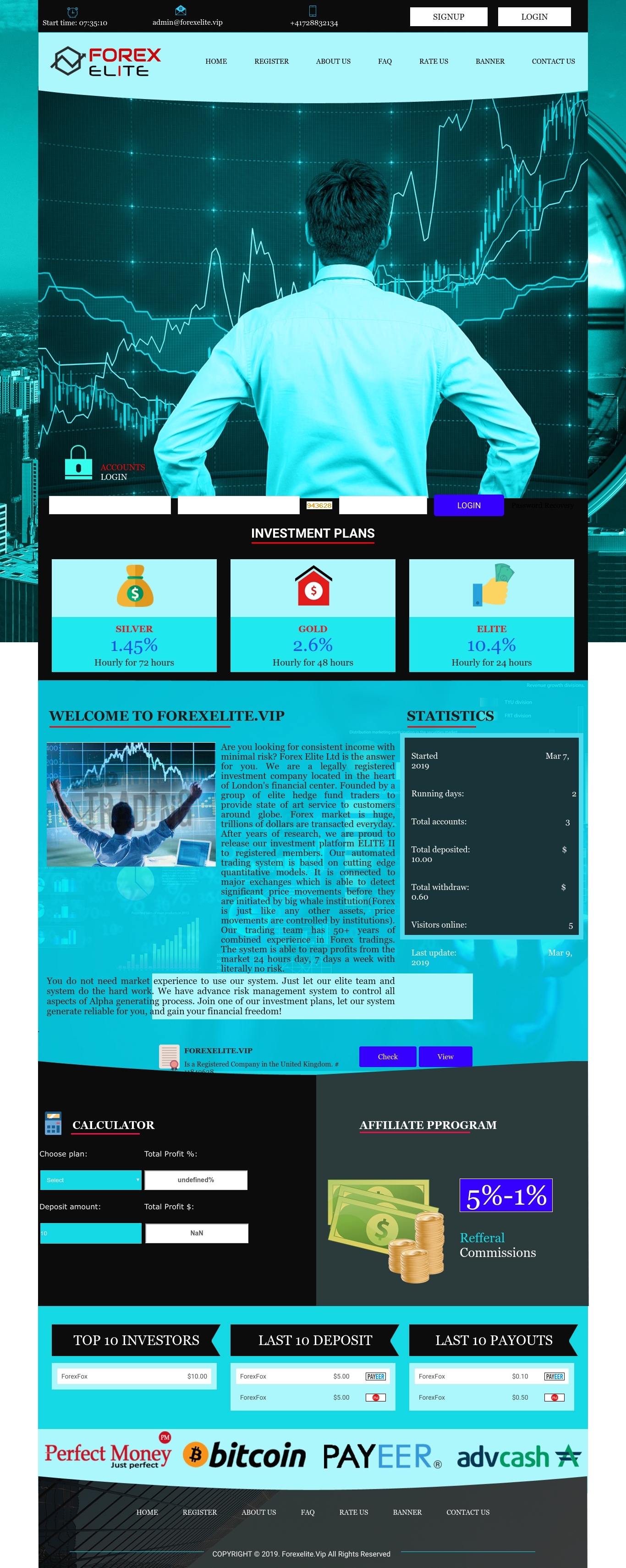 Инвестиционный проект Forex Elite Ltd Инвестиционный проект Forex Elite Ltd