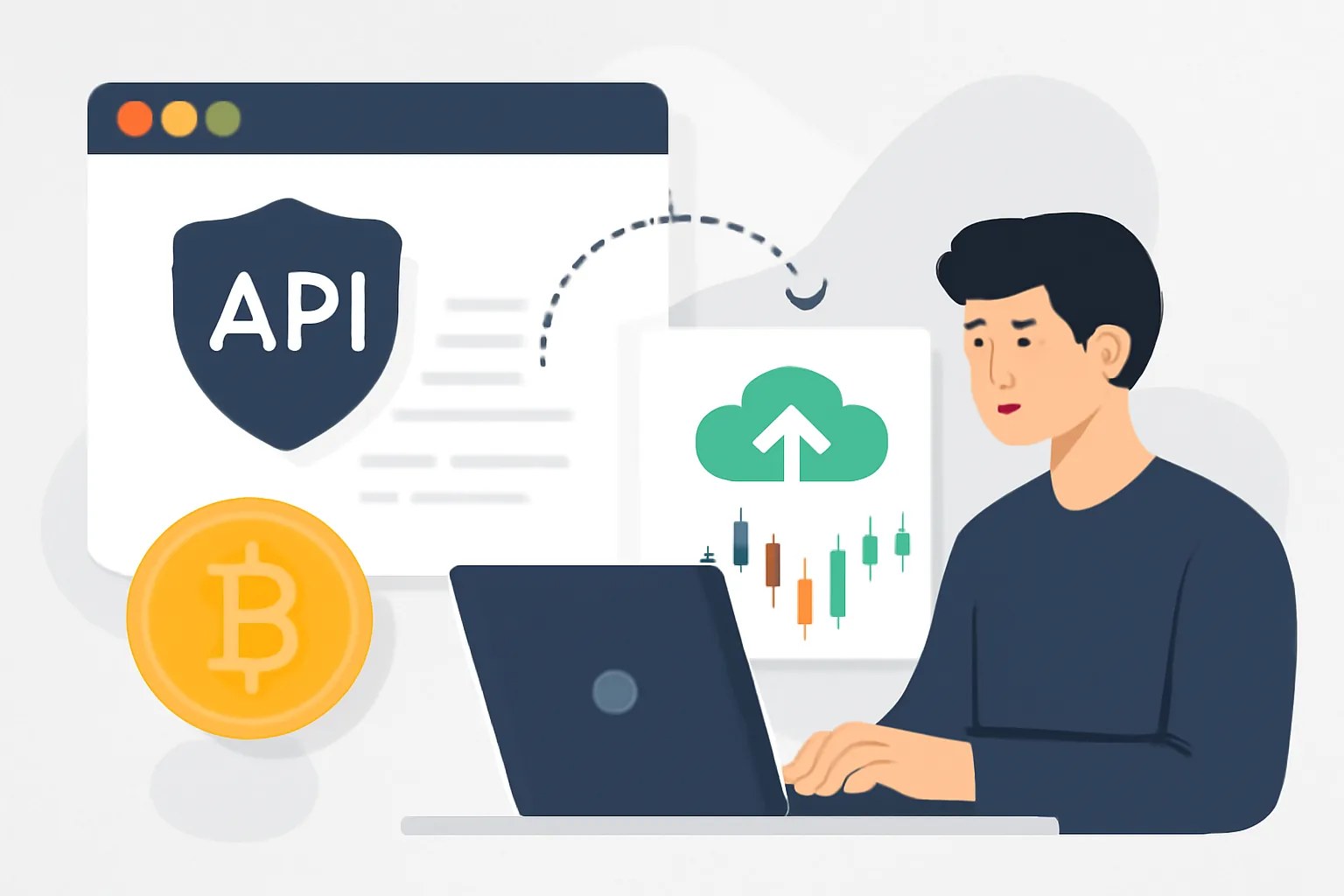 Як використовувати API криптобіржі з TradingView