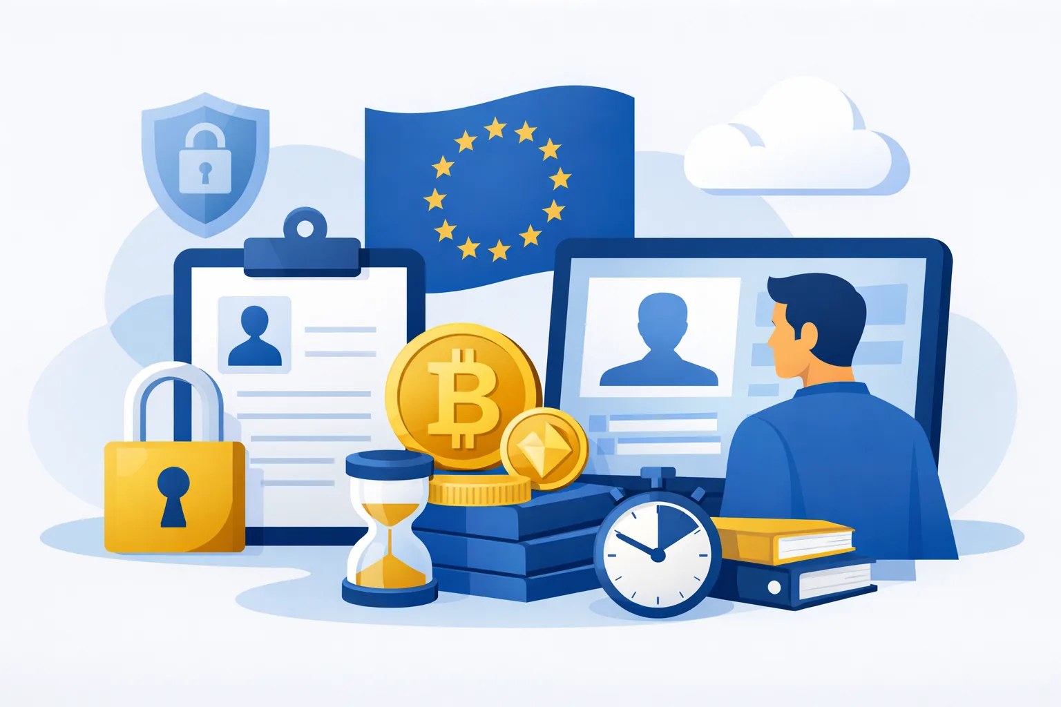 Правила зберігання KYC-даних на криптобіржі для користувачів у Європейському Союзі