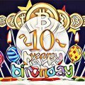 10-річний ювілей Біткоїна 10-річний ювілей Біткоїна
