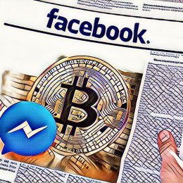 Месенджер Facebook для пересилання криптовалют