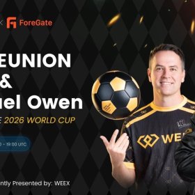 WEEX Cup 2026: аналітика даних, прогнози та $1 млн нагород для спільноти WEEX Cup 2026: аналітика даних, прогнози та $1 млн нагород для спільноти