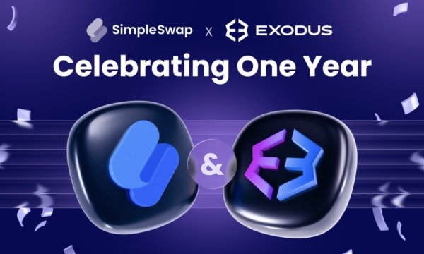 SimpleSwap Marks a Year Inside Exodus Wallet, Ships Five Partner Updates WithNo Integration Changes SimpleSwap Marks a Year Inside Exodus Wallet, Ships Five Partner Updates WithNo Integration Changes