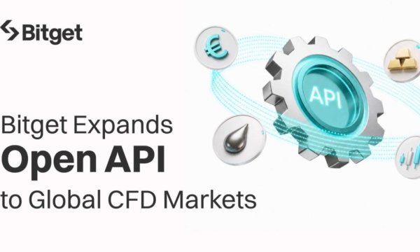 Bitget розширює Open API на світові ринки CFD