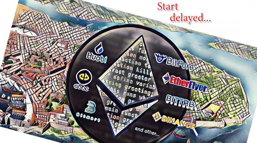 Хардфорк Constantinople у мережі Ethereum відкладено Хардфорк Constantinople у мережі Ethereum відкладено