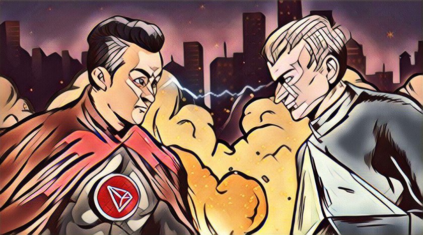 Протистояння криптовалютних гігантів Tron і Ethereum Протистояння криптовалютних гігантів Tron і Ethereum