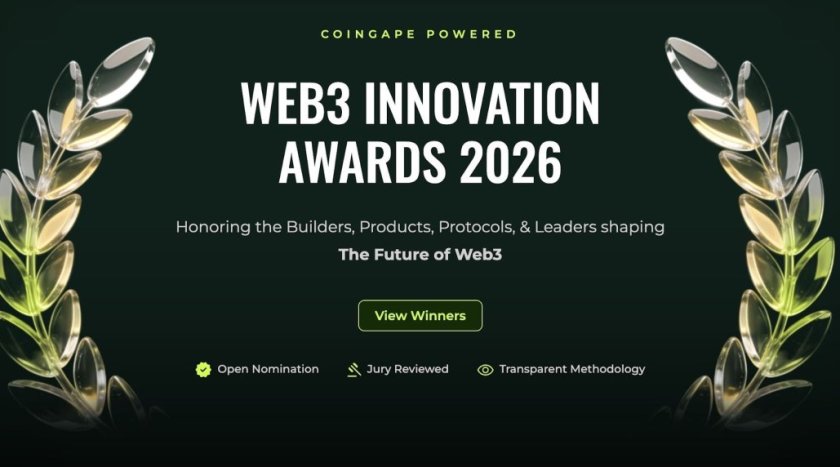 WEEX названо найбезпечнішою криптобіржею на CoinGape Web3 Innovation Awards 2026 WEEX названо найбезпечнішою криптобіржею на CoinGape Web3 Innovation Awards 2026