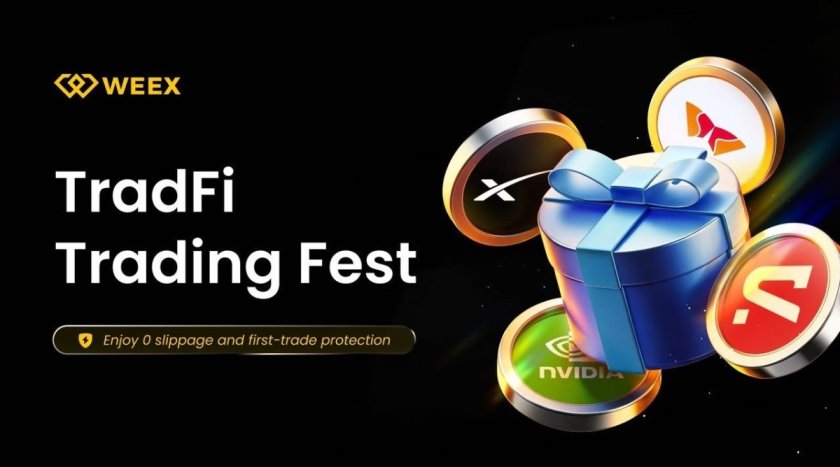 WEEX TradFi Trading Fest уже стартував: торгуйте золотом, нафтою та акціями з 0 прослизання і вигравайте безкоштовні USDT WEEX TradFi Trading Fest уже стартував: торгуйте золотом, нафтою та акціями з 0 прослизання і вигравайте безкоштовні USDT
