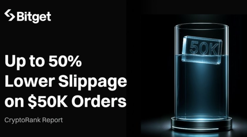 Дослідження CryptoRank виявило, що rToken від Bitget зафіксували до 58% менше прослизання на ордерах у $50 000 серед провідних платформ токенізованих акцій Дослідження CryptoRank виявило, що rToken від Bitget зафіксували до 58% менше прослизання на ордерах у $50 000 серед провідних платформ токенізованих акцій