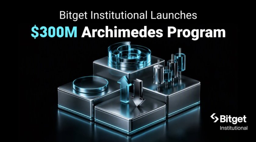 Bitget Institutional запускає Project Archimedes на $300 млн для підтримки квант-фірм і керуючих активами