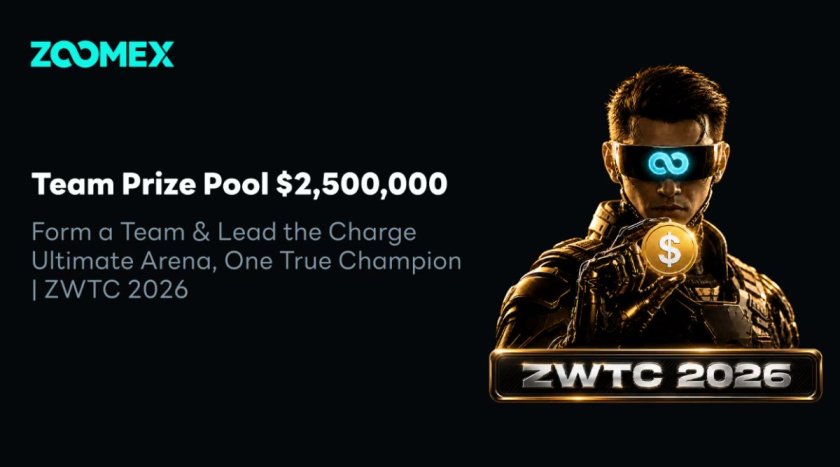 Zoomex запускає мультиактивний торговий чемпіонат ZWTC 2026 з рекордним призовим фондом до 5 Million USDT