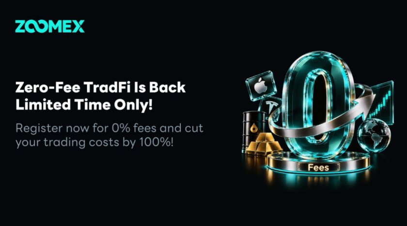 Zoomex повертає TradFi без комісій