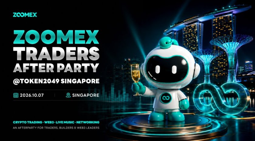 Zoomex проведе афтепаті для трейдерів у межах TOKEN2049 Singapore, об'єднуючи трейдерів і спільноту Web3